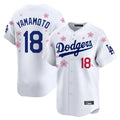 harde LA.Dodgers #18 Yoshinobu Yamamoto Player White Tokyo Series Vapor Premier Limited Stitched Jerseys