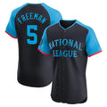 harde LA.Dodgers #5 Freddie Freeman Player Black National League All-Star Limited Elite Home Stitched Jerseys