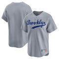 harde LA.Dodgers Blank Player Gray Game Limited Home Stitched Jerseys