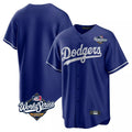 harde LA.Dodgers Blank Player Royal Game Home World Series Stitched Jerseys