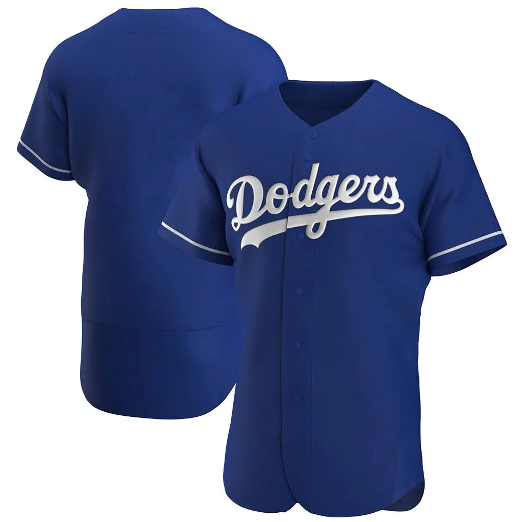 harde LA.Dodgers Blank Player Royal Limited Elite Home Stitched Jerseys