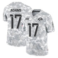 harde LA.Rams #17 Davante Adams Player Arctic Camo Salute To Service Limited Game Stitched Jerseys