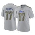 harde LA.Rams #17 Davante Adams Player Gray Atmosphere Fashion Home Game Stitched Jerseys