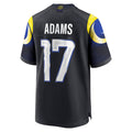 harde LA.Rams #17 Davante Adams Player Midnight Blue Rivalries Collection Game Stitched Jerseys