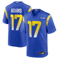 harde LA.Rams #17 Davante Adams Royal Game Player Stitched Jerseys