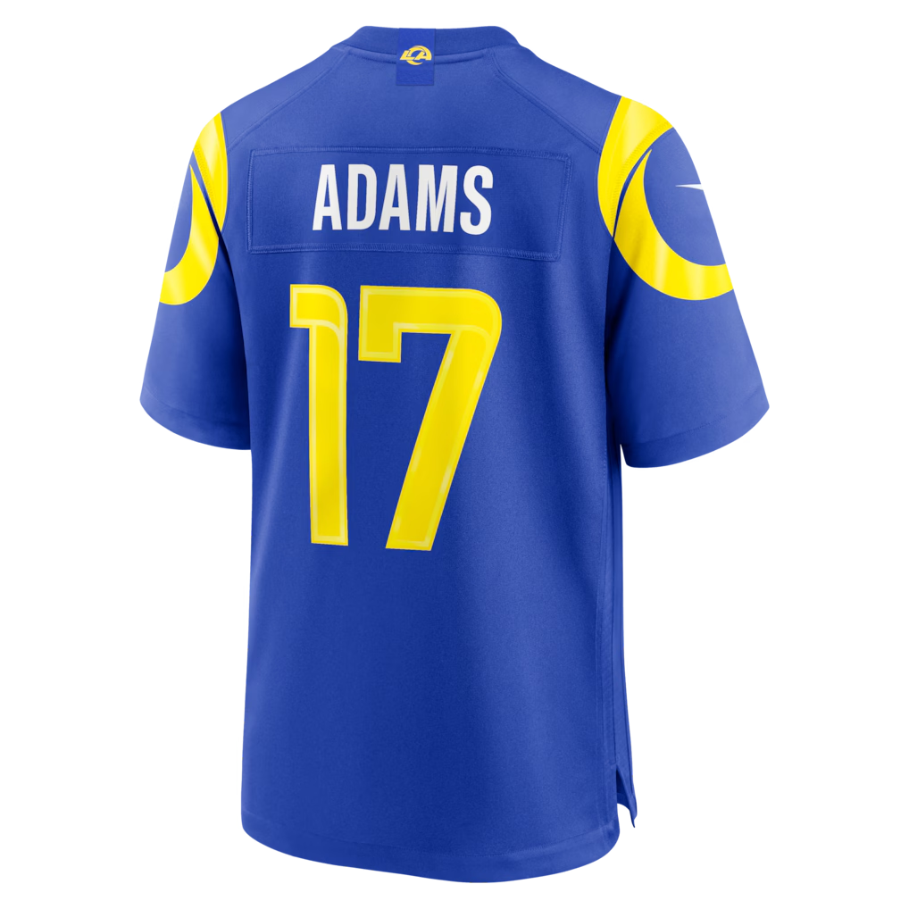 harde LA.Rams #17 Davante Adams Royal Team Game Player Stitched Jerseys
