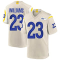 hardeLA.Rams #23 Kyren Williams Player Bone Replica Game Stitched Jerseys