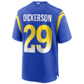 harde LA.Rams #29 Eric Dickerson Player Royal Home Game Stitched Jersey