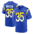 harde LA.Rams #35 Jaylen Watson Player Royal Home Game Stitched Jerseys