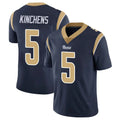 harde LA.Rams #5 Kamren Kinchens Player Navy Limited Vapor Untouchable Home Game Stitched Jerseys