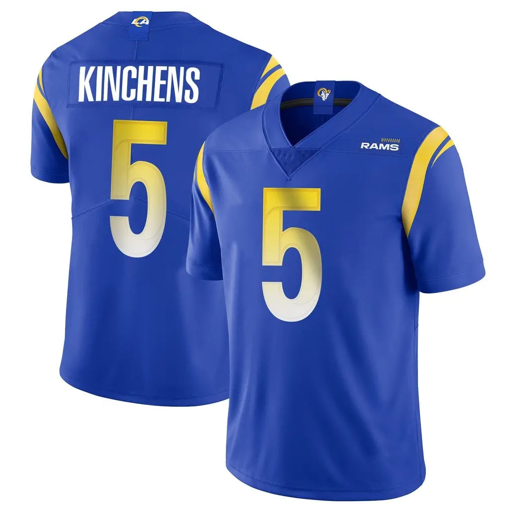 harde LA.Rams #5 Kamren Kinchens Player Royal Limited Vapor Untouchable Home Game Stitched Jerseys