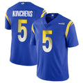 harde LA.Rams #5 Kamren Kinchens Player Royal Limited Vapor Untouchable Home Game Stitched Jerseys