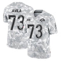 harde LA.Rams #73 Steve Avila Player Arctic Camo Salute To Service Limited Game Stitched Jerseys