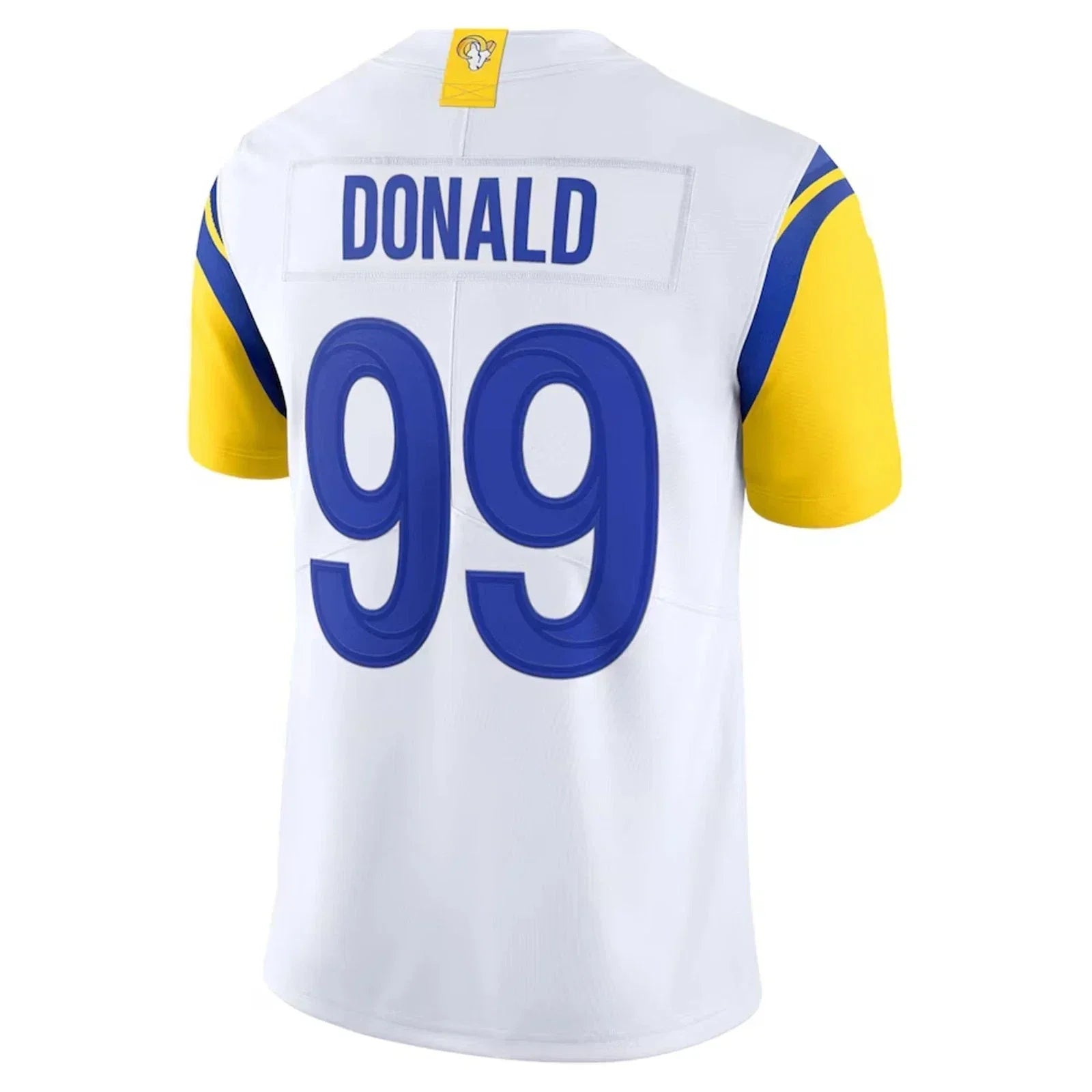 harde LA.Rams #99 Aaron Donald White Vapor F.U.S.E. Limited Jersey Stitched Jerseys