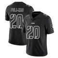 harde LV.Raiders #20 Isaiah Pola-Mao Player Black Limited Black Impact Home Game Stitched Jerseys