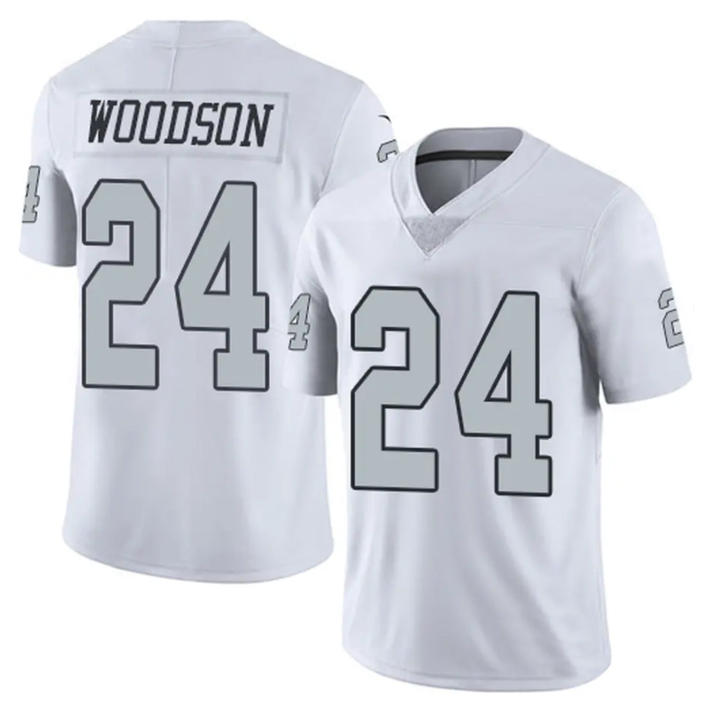harde LV.Raiders #24 Charles Woodson Player White Alternate Vapor Limited Stitched Jerseys