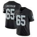 harde LV.Raiders #65 Tyler Linderbaum Player Black Limited Vapor Untouchable Home Game Stitched Jerseys
