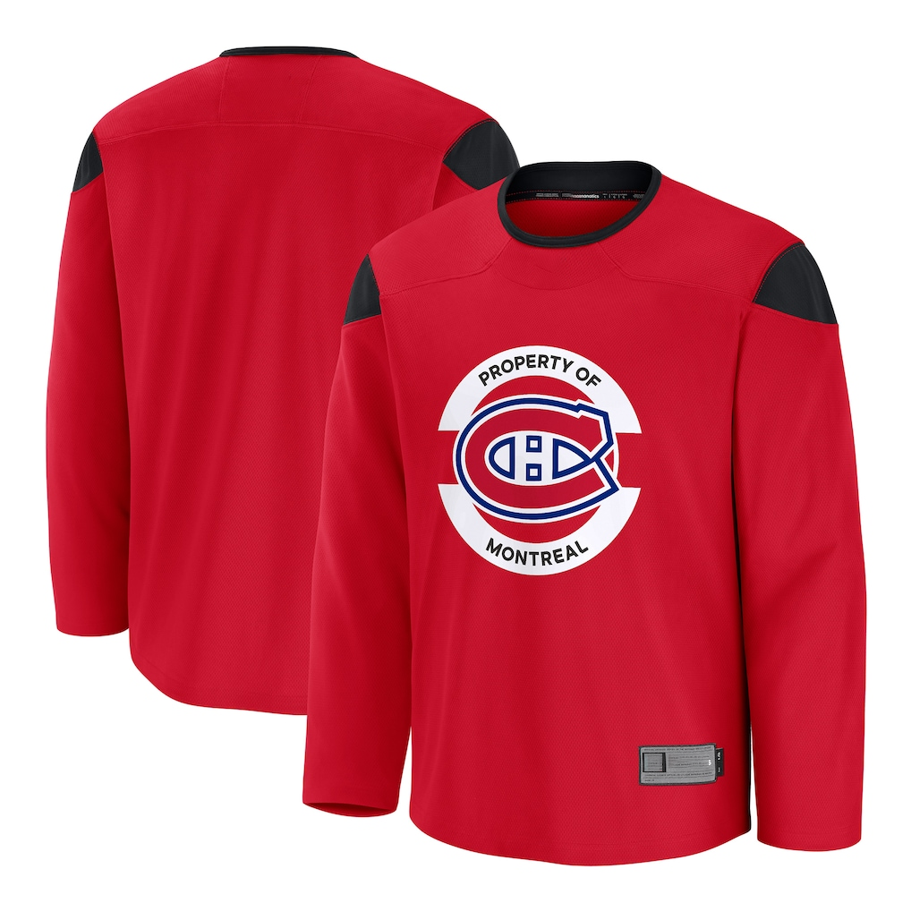 harde M.Canadiens Red Practice Jerseys