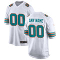 harde Custom M.Dolphins Game Secondary Alternate Stitched Jerseys