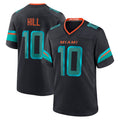 harde M.Dolphins #10 Tyreek Hill Player Blue Rivalries Collection Game Stitched Jerseys