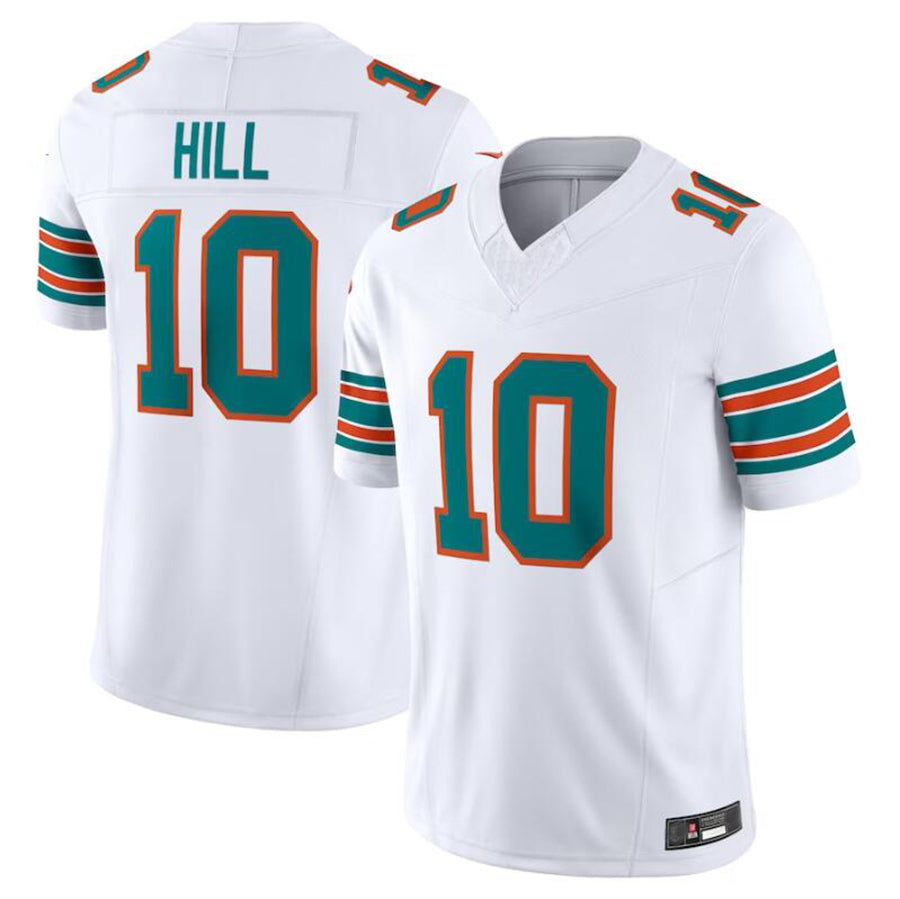 harde M.Dolphins #10 Tyreek Hill White Vapor F.U.S.E. Limited Jersey American Stitched Jerseys