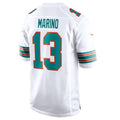 harde M.Dolphins #13 Dan Marino White Retired Player Jersey American Stitched Jersey