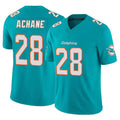 harde M.Dolphins #28 De'Von Achane Player Aqua Limited Vapor F.U.S.E. Home Game Stitched Jerseys