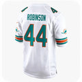 harde M.Dolphins #44 Chop Robinson Player White Limited Home Game Stitched Jerseys