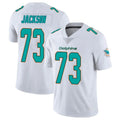 harde M.Dolphins #73 Austin Jackson Player White Limited Vapor Untouchable Home Game Stitched Jerseys