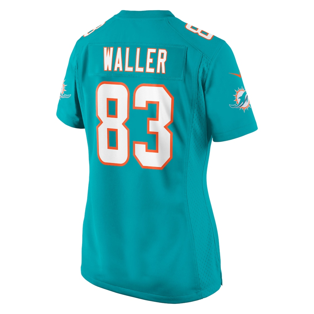 harde M.Dolphins #83 Darren Waller Aqua Team Game Stitched Jerseys