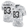 harde M.Dolphins #83 Kevin Coleman Jr. Player Arctic Camo Salute To Service Limited Game Stitched Jerseys