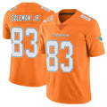 harde M.Dolphins #83 Kevin Coleman Jr. Player Orange Limited Home Game Stitched Jerseys