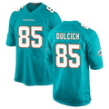 harde M.Dolphins #85 Greg Dulcich Player Aqua Home Game Stitched Jerseys