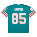 harde M.Dolphins #85 Mark Duper Mitchell & Ness Aqua Legacy Replica Jersey
