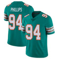 harde M.Dolphins #94 Jordan Phillips Player Aqua Limited Alternate Vapor Untouchable Home Game Stitched Jerseys