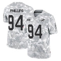 harde M.Dolphins #94 Jordan Phillips Player Arctic Camo Salute To Service Limited Game Stitched Jerseys