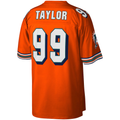 harde M.Dolphins #99 Jason Taylor Mitchell & Ness Orange Big & Tall 2004 Retired Player Replica Jersey