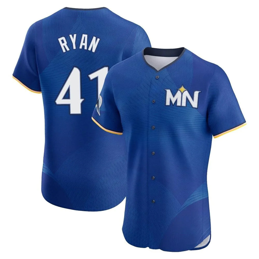 harde M.Twins #41 Joe Ryan Player Royal City Connect Limited Elite Home Stitched Jerseys