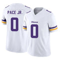 harde MN.Vikings #0 Ivan Pace Jr. Player White Limited Vapor F.U.S.E. Home Game Stitched Jerseys