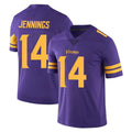 harde MN.Vikings #14 Jauan Jennings Player Purple Limited Color Rush Home Game Stitched Jerseys