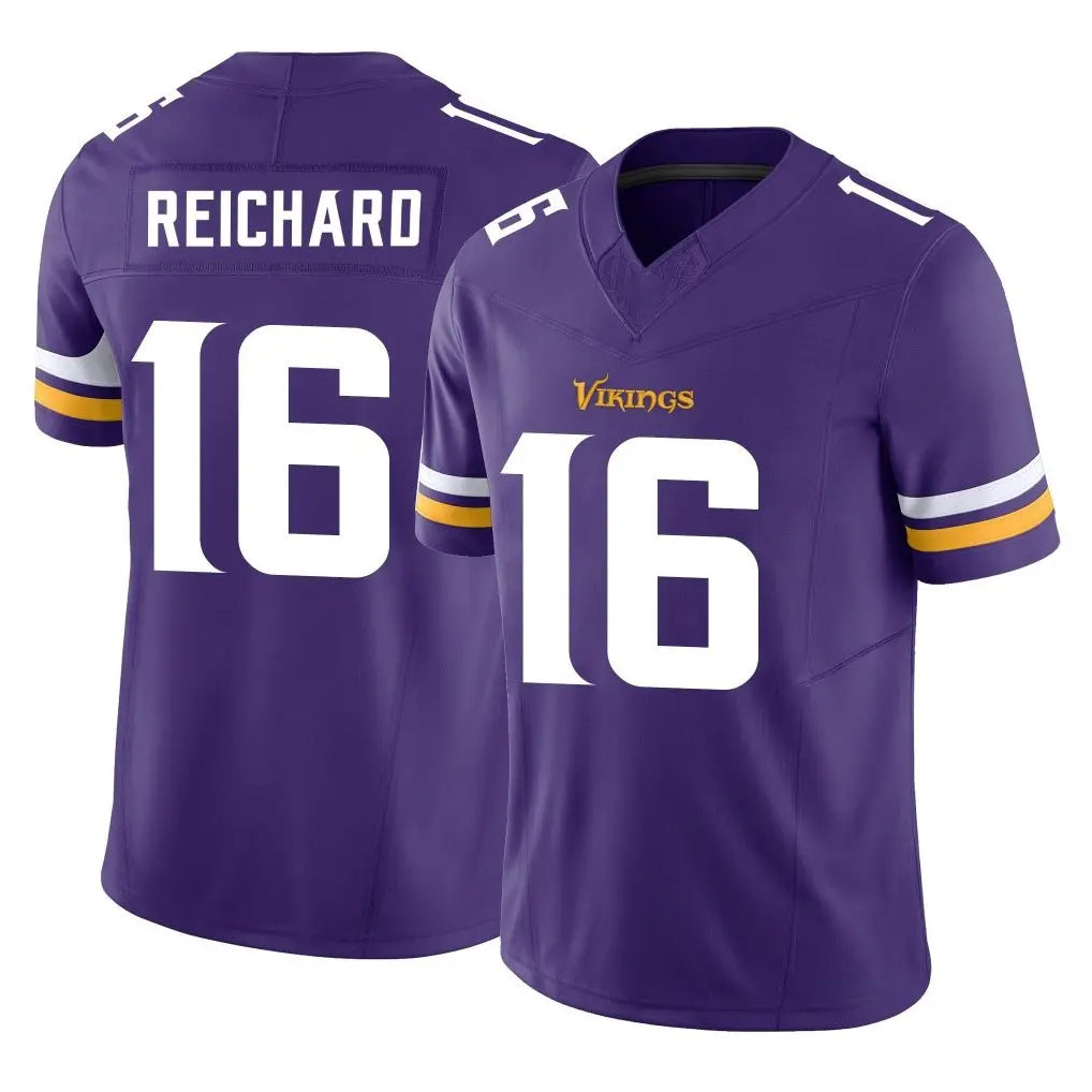 harde MN.Vikings #16 Will Reichard Player Purple Limited Vapor F.U.S.E. Home Game Stitched Jerseys