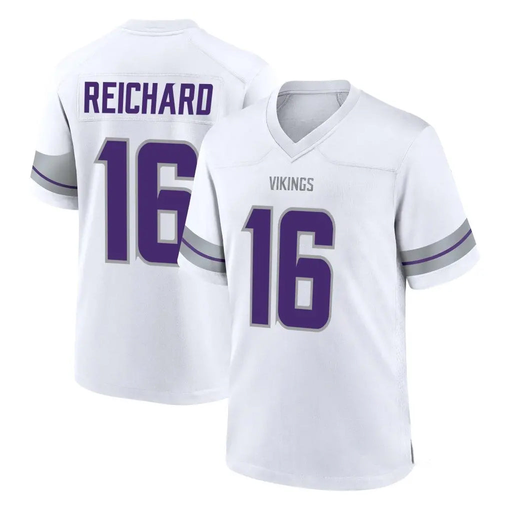 harde MN.Vikings #16 Will Reichard Player White Alternate Home Game Stitched Jerseys
