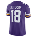 harde MN.Vikings #18 Justin Jefferson Purple Vapor F.U.S.E. Limited Stitched Jerseys