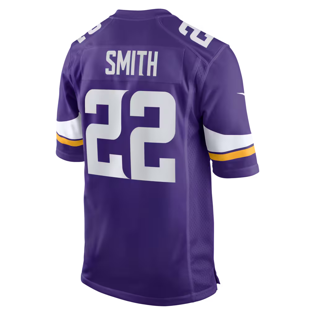 harde MN.Vikings #22 Harrison Smith Purple Game Stitched Jerseys