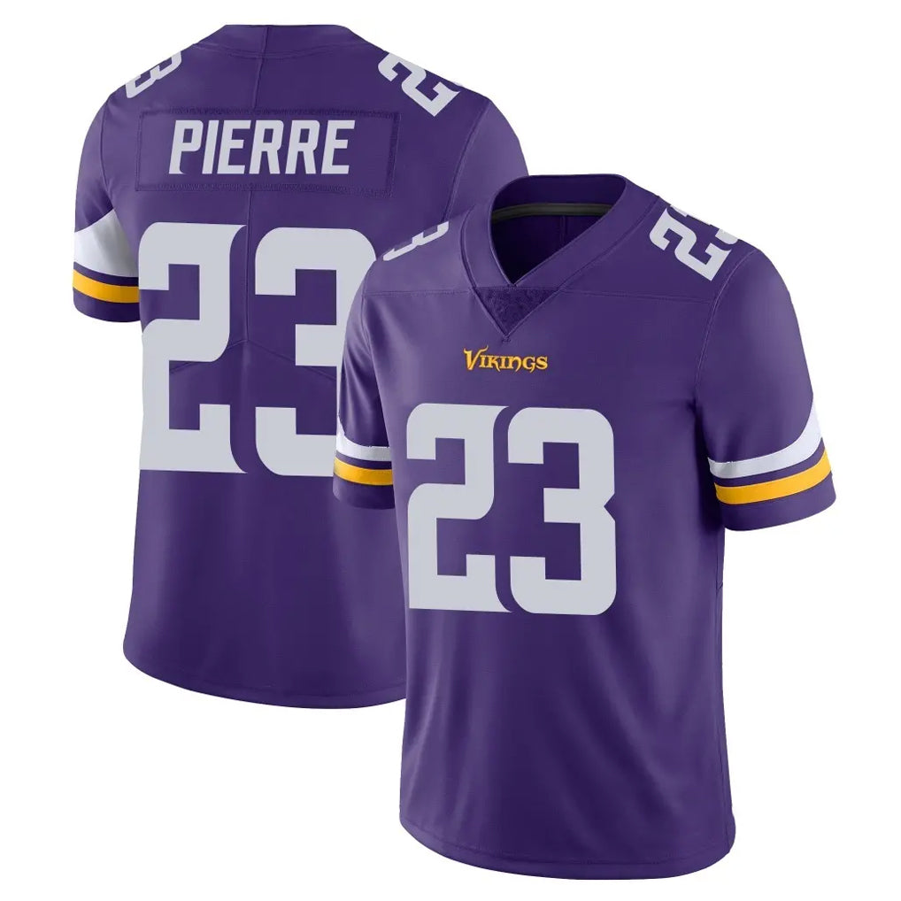 harde MN.Vikings #23 James Pierre Player Purple Limited Vapor Untouchable Home Game Stitched Jerseys