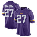 harde MN.Vikings #27 Jordan Mason Player Purple Home Game Stitched Jerseys