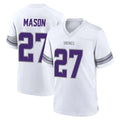harde MN.Vikings #27 Jordan Mason Player White Alternate Home Game Stitched Jerseys