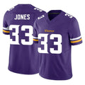 harde MN.Vikings #33 Aaron Jones Sr. Player Purple Limited Vapor F.U.S.E. Home Game Stitched Jerseys