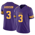 harde MN.Vikings #3 Jordan Addison Player Purple Limited Alternate Vapor F.U.S.E. Home Game Stitched Jerseys
