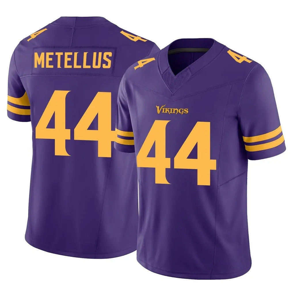 harde MN.Vikings #44 Josh Metellus Player Purple Limited Alternate Vapor F.U.S.E. Home Game Stitched Jerseys